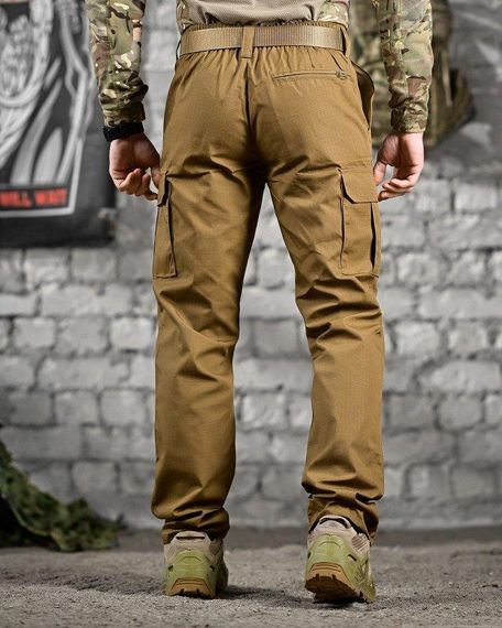 Тактические штаны  pyramid кайот  рипстоп  ВТ7484 | Зображення 3