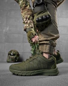 Тактичні кросівки AK aeisk олива ДЛ6230