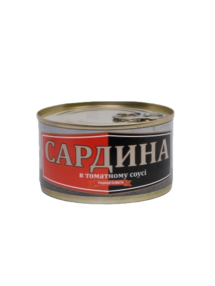 Сардина в томатном соусе Рыбацкая Артель 230 г