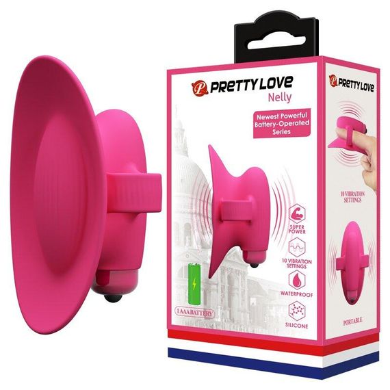 Клиторальный стимулятор на палец Pretty Love - Nelly, BI-014735 sexstyle