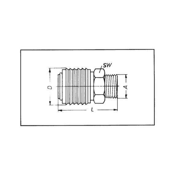 Штуцер WURTH 7.2ET G1/2'' | Зображення 1