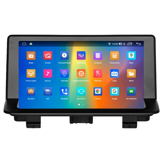 Штатная магнитола Lesko для Audi Q3 I (8U) Рестайлинг 2014-2018 IPS 9" 4/64Gb CarPlay 4G Wi-Fi GPS Prime | Зображення 1