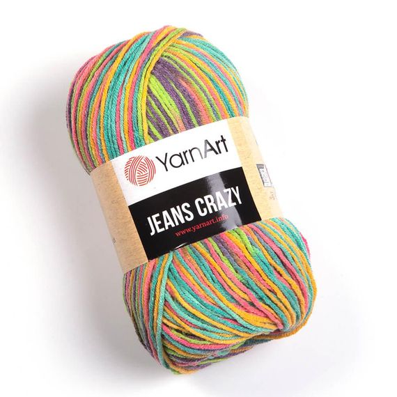 YarnArt Jeans Crazy 8215 пряжа ЯРНАРТ ДЖІНС КРЕЙЗІ