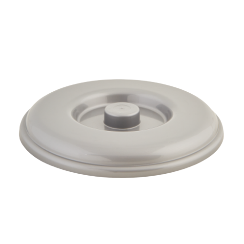 Кришка для відра 10л пластик сірий Алеана