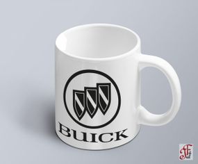 Чашка  з принтом авто логотип Buick  (02010102029)