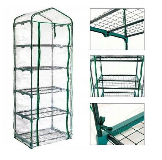 Міні-теплиця парник 5 полиць 69х49х195 см Bonro Бонро B-2201 (42401054)