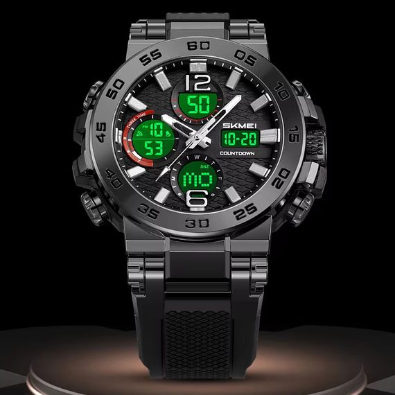 Годинник наручний чоловічий SKMEI 2499BK | Зображення 3