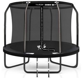 Батут із внутрішньою сіткою THUNDER Inside Elite 8FT 244 см Black
