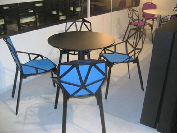 Стілець Chair one червоний алюміній, стиль модерн, дизайн Konstantin Grcic | Зображення 5