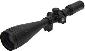 Приціл оптичний Hawke Fast Mount 4-16x50 AO сітка Mil Dot з підсвічуванням. Кільця на Ластівчин хвіст