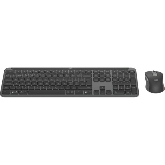 Комплект Logitech Signature Slim MK950 for Business Wireless/Bluetooth UA Graphite (920-012508) | Зображення 1
