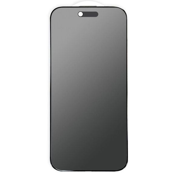 Защитное стекло Privacy 5D Matte (тех.пак) для Apple iPhone 17 Air (6.5") Черный