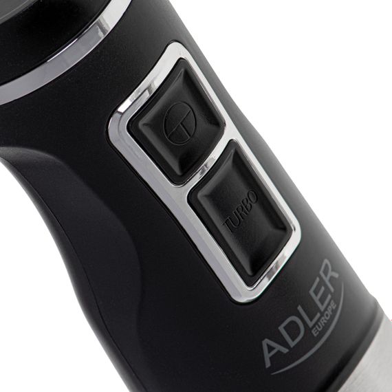 Блендер Adler AD 4628 ручний/ 1500Вт/ 1 швидк./ без чаші/ Turbo/ Ice Crush/ чорний | Зображення 8