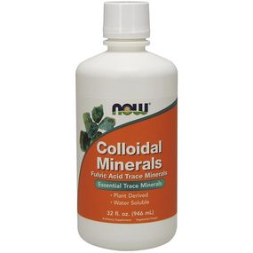 Мультиминеральный комплекс NOW Foods Colloidal Minerals Liquid 946 ml /32 servings/ Pure