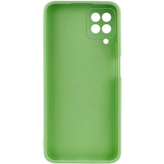 Силиконовый чехол Candy Full Camera для Samsung Galaxy M33 5G Зеленый / Green | Зображення 1
