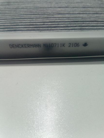 Фільтр салону Sprinter, DENCKERMANN (M110711K) вугільний (A9068300318) | Зображення 2