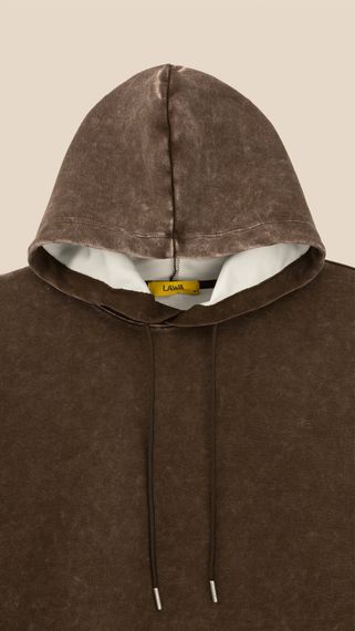 Худі однотонний чоловічий LAWA K-MBC02337 M Коричневий shop (2000999394386) | Зображення 1
