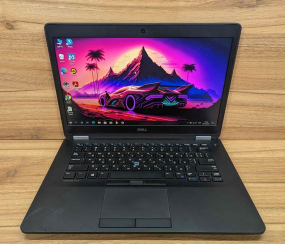 Ультрабук Dell Latitude E7470 / 14" (1920x1080) IPS / Intel Core i7-6650U (2 (4) ядра по 2.2 - 3.4 GHz) / 8 GB DDR4 / 256 GB SSD / Intel HD Graphics 520 / WebCam / Windows 10 б/у + Подарок Флэш-накопитель USB 32 GB | Зображення 1