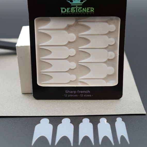 Молды трафареты Designer Sharp French 12 шт