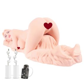 Мастурбатор Kokos Valentina 2WayPlus з функцією масажу та вібрацією Sex Aura