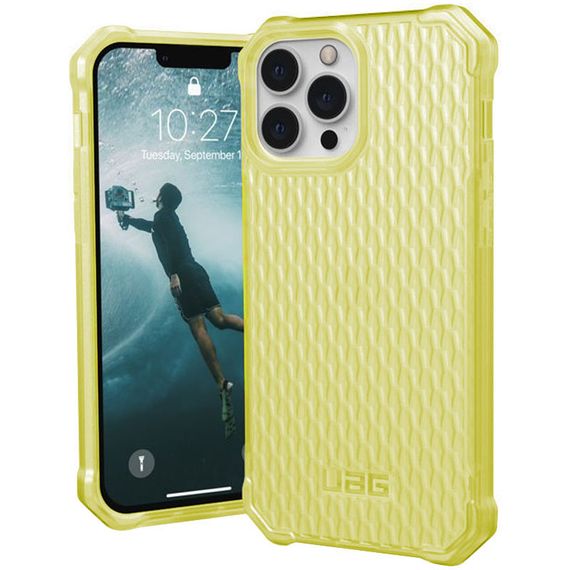 Чехол TPU UAG ESSENTIAL Armor для Apple iPhone 12 Pro / 12 (6.1") Силикон, Желтый