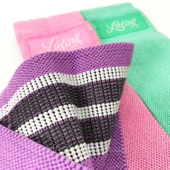 Еспандер гумовий вправи LT-003 3 шт, Спортивні гумки еспандер, Фітнес гумка а для стретчинга FN-46 | Зображення 8