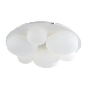 Люстра молекула потолочная LED 72W WW+NW+CW WH (BR-922C/1)