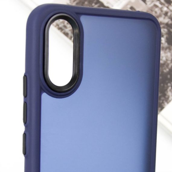 Чохол TPU+PC Lyon Frosted для Xiaomi Redmi 9A Navy Blue | Зображення 4