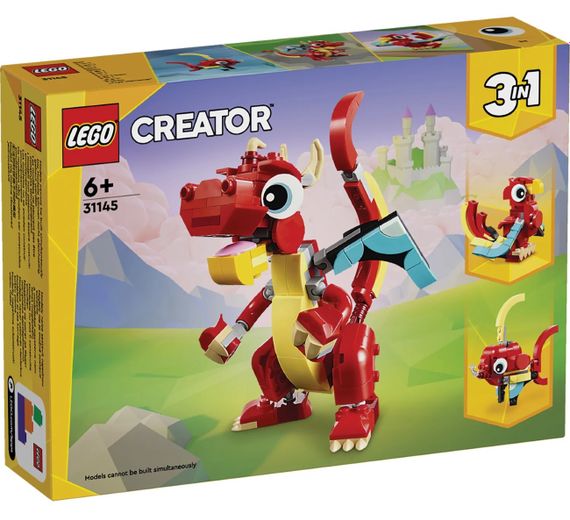 Конструктор LEGO Creator Червоний Дракон (31145)
