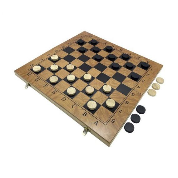 Набор настольных игр "Шахматы 3 в 1" Set3 NE-LG-12 нарды, шашки, шахматная доска 40х40 см | Зображення 1