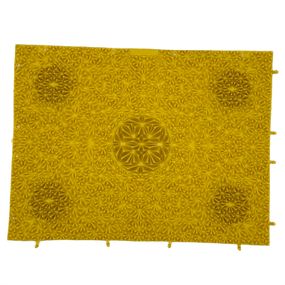 Ортопедичний масажний килимок для стоп MS 4278(Yellow)