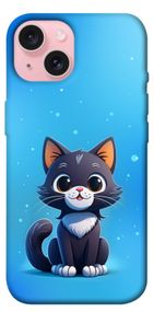 Чохол з картинкою Кошеня для Apple iPhone 15 (6.1")