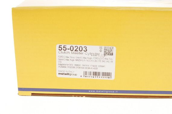 Циліндр зчеплення головний Ford Focus 05- C-Max Kuga Mazda 5 10- 3 Volvo C30 S40 V50 04-14 V40 12- 55-0203 | Зображення 5