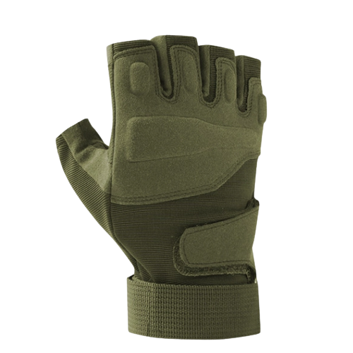 Рукавички SKINARMOR напівпалі облив з тильної сторони р.10(XL) зелений Сизам