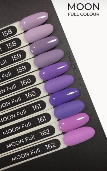 Гель-лак Moon Full №161 лавандовий 8мл | Зображення 1