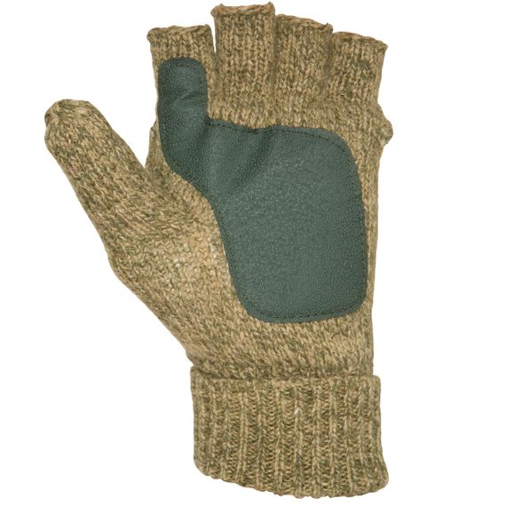 Рукавиці 100 для полювання, вовняні - Коричневі - One Size | Зображення 2