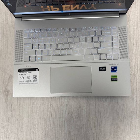 Ігровий ультрабук HP Envy 16-h1001nr / 16" (2560x1600) IPS Touch / Intel Core i9-13900H (14 (20) ядер по 2.6 - 5.4 GHz) / 16 GB DDR5 / 512 GB SSD NVMe / nVidia GeForce RTX 4060, 8 GB GDDR6, 128-bit / WebCam б/в | Зображення 2