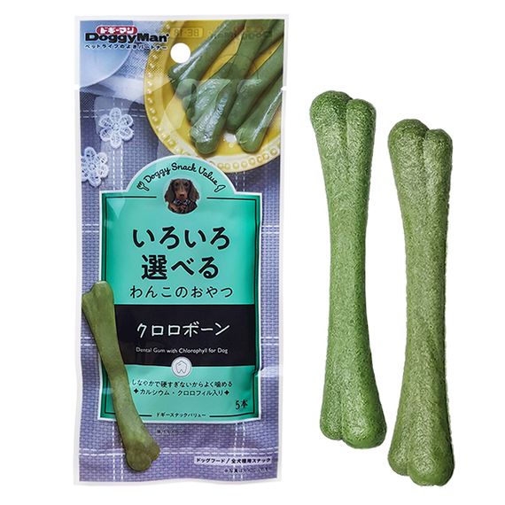 Лакомство для собак DoggyMan Green Dental Bone 30 гр