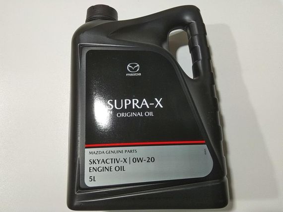 Олива моторна 0W-20 синтетична MAZDA Original Oil Supra-X 5 л (0W20-05-TFE) (0W2005TFE)