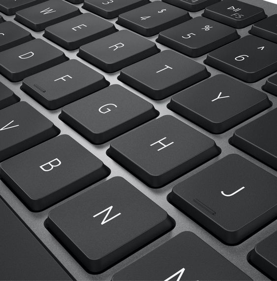 Клавиатура Dell Compact Multi-Device Wireless Keyboard - KB740 - Russian (QWERTY) 580-AKOZ | Зображення 3