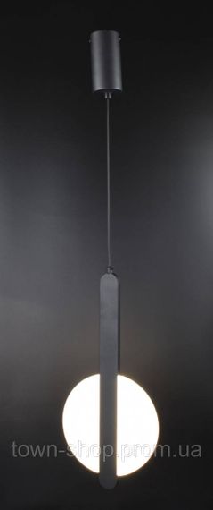 Люстра потолочная LED AA229 Черный 65-180х6х20 см. | Зображення 1