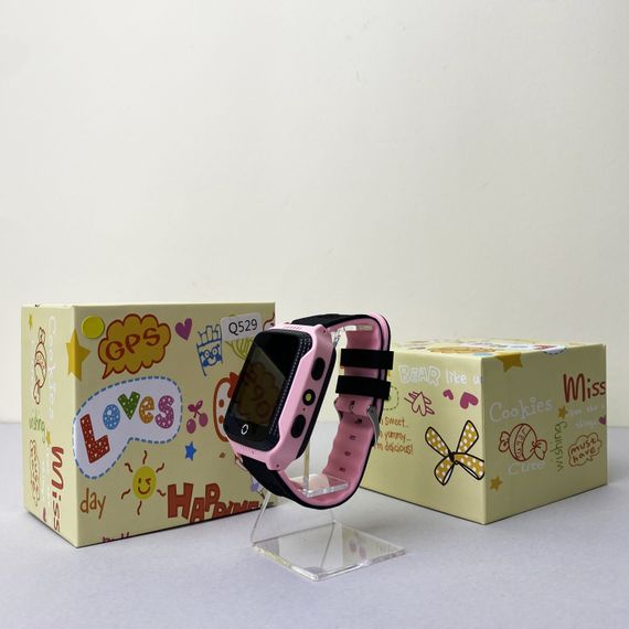 Дитячий годинник Smart Watch Q529 (Рожевий)