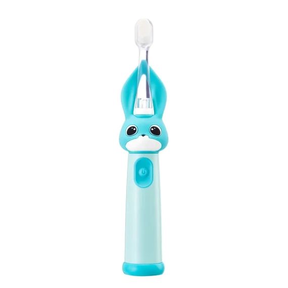 Електрична зубна щітка Vitammy Bunny Light Blue (від 0-3 років), блакитна | Зображення 4