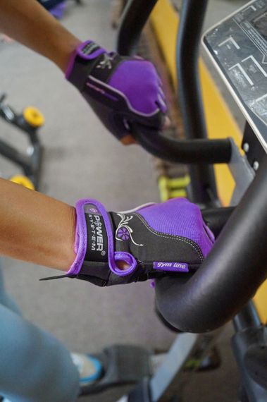 Рукавички для фітнесу Power System PS-2570 Woman’s Power жіночі Purple S | Зображення 9