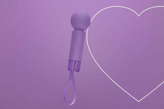 Мінівібромасажер FairyGasm Pearlstasy violet Sex Aura | Зображення 4