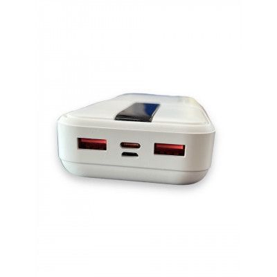 POWER BANK INKAX PBQ-07 на 20000 mAh (22,5 W) зі швидким заряджанням і циферблатом без шнурів (2 виходи) | Зображення 2