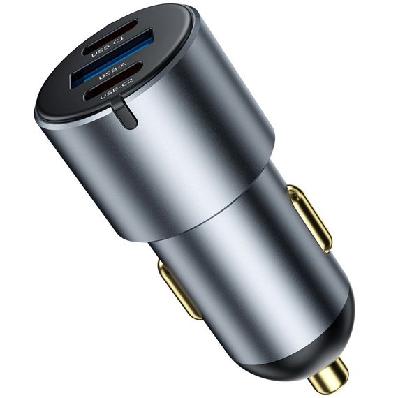 АЗУ WIWU CC032 Nano Pro PD60W+QC3.0 (1USB-A/2C) Gray | Зображення 2