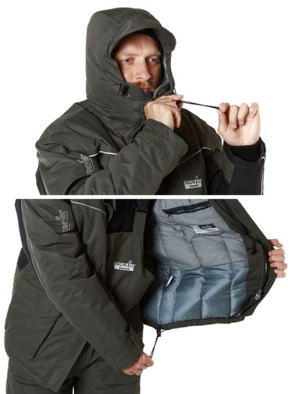 Костюм зимний Norfin Норфин ELEMENT GRAY 02 размер M | Зображення 8