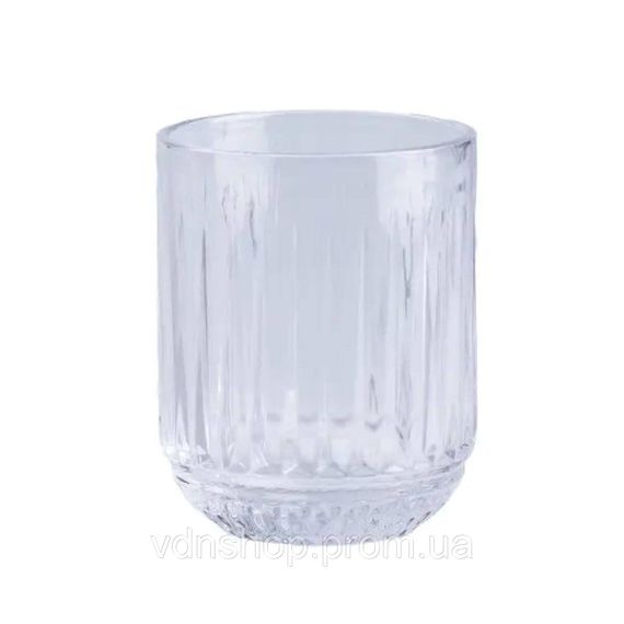 Набор стаканов 6 шт по 250 мл из толстого стекла HP4150 | Зображення 1