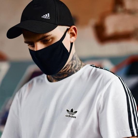 Футболка Adidas біла | Зображення 2